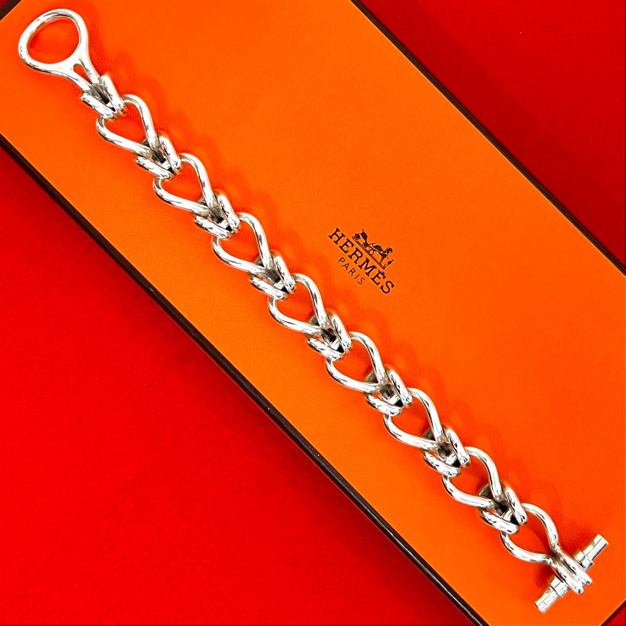 エルメス シルバー ブレスレット