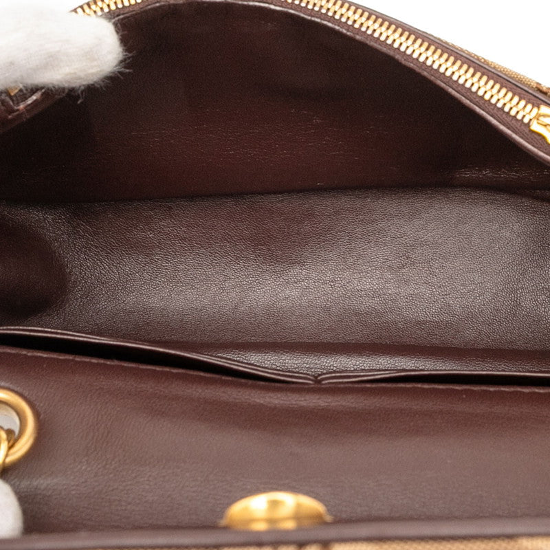 バレンシアガ BB ロゴ キャンバス レザー 2way ショルダーバッグ