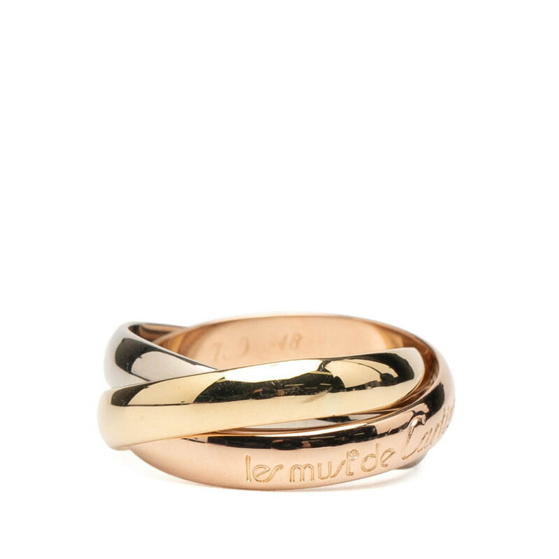 カルティエ トリニティ Au750 リング サイズ8