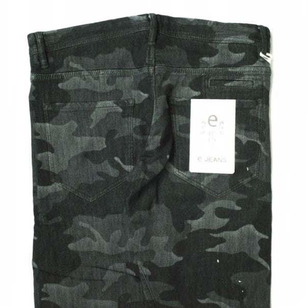 イージーンズ TWIST コットン混デニムパンツ