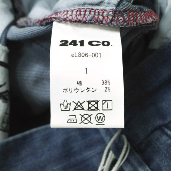 イージーンズ TAPERED 綿 スリムテーパードジーンズ