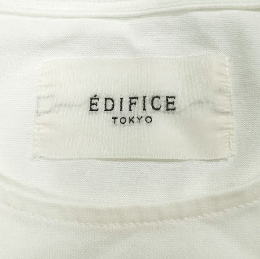 エディフィス コットン天竺Tシャツ
