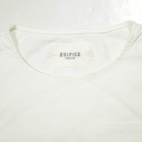 エディフィス コットン天竺Tシャツ