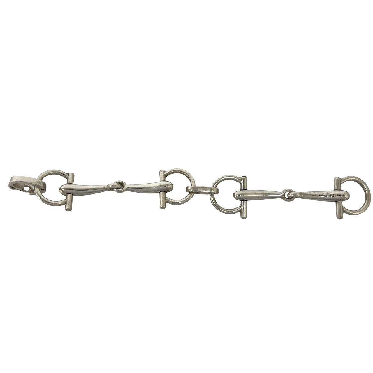 グッチ 925シルバー ホースビット ブレスレット
