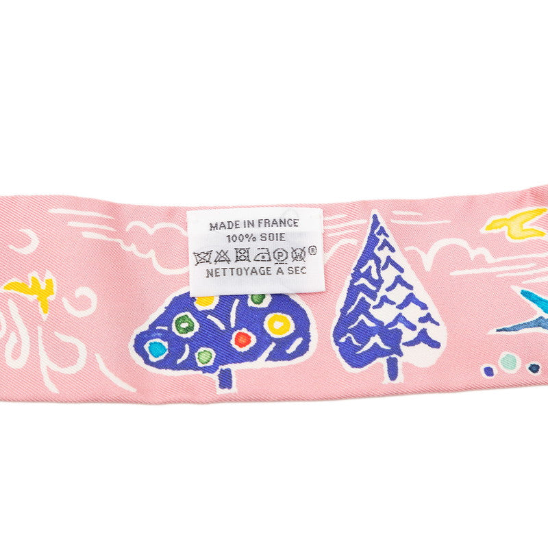 エルメス ISOLA DI PRIMAVERA シルクツイリー