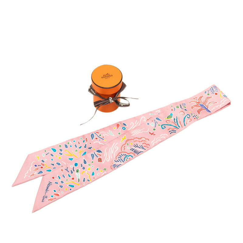 エルメス ISOLA DI PRIMAVERA シルクツイリー