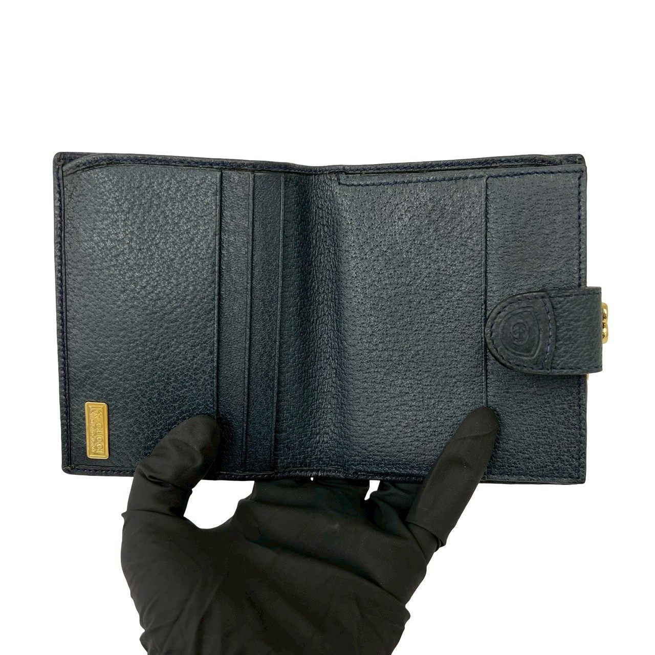 グッチ レザー 二つ折り財布