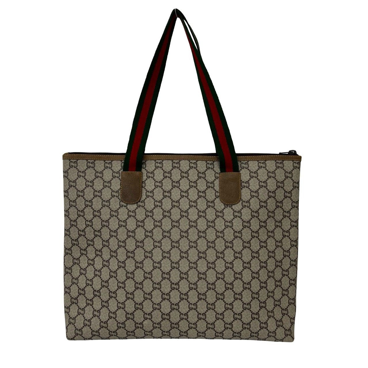グッチ GG PVC レザートートバッグ