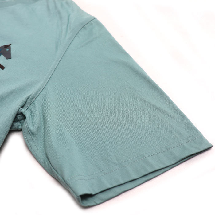 エルメス パズルエケストル コットン レザー 半袖Tシャツ S