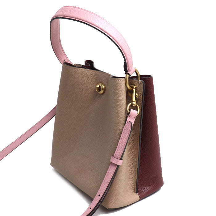 コーチ Charlie Basket レザー2wayショルダーバッグ