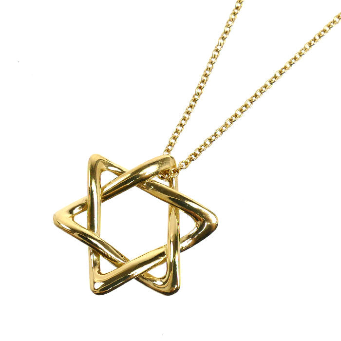 ティファニー Star of David Au750 ネックレス