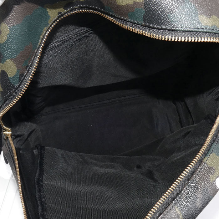 ジャンティバンティ 迷彩PVCレザーバックパック