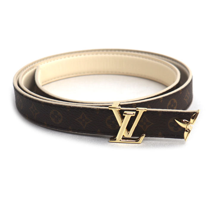 ルイヴィトン プリティーLV モノグラム レザーベルト