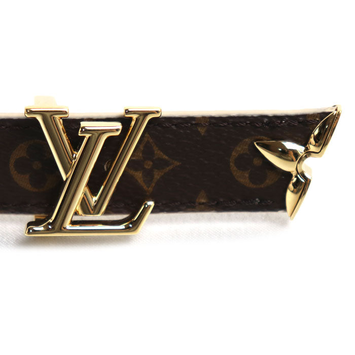 ルイヴィトン プリティーLV モノグラム レザーベルト