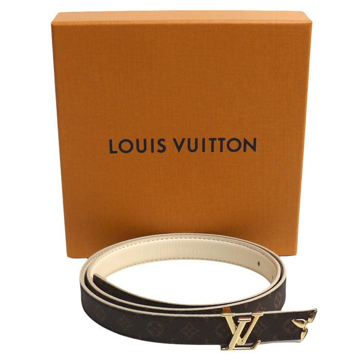 ルイヴィトン プリティーLV モノグラム レザーベルト