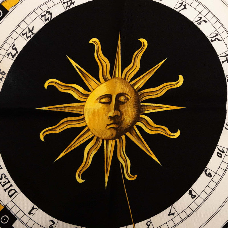 エルメス DIES ET HORE シルクスカーフ