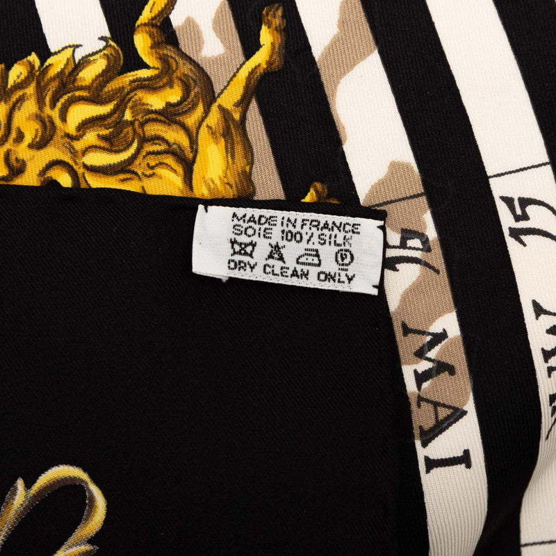 エルメス DIES ET HORE シルクスカーフ