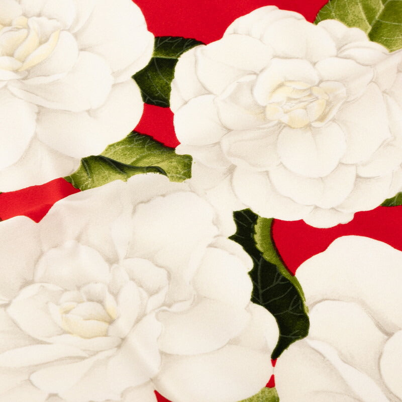 シャネル カメリア シルク スカーフ