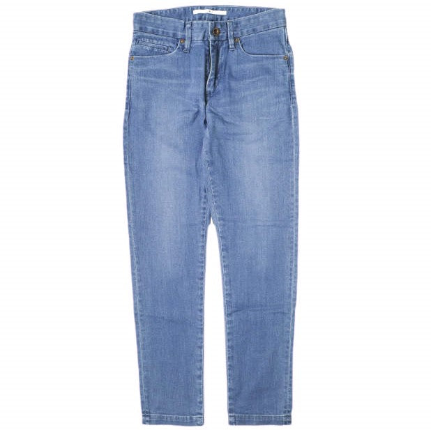 イージーンズ TAPERED 綿 ストレッチデニムパンツ