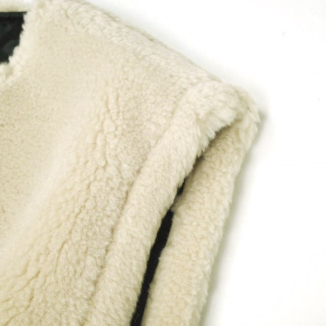 シュタイン WOOL FUR EXTRA SHORT VEST ウールファーベスト