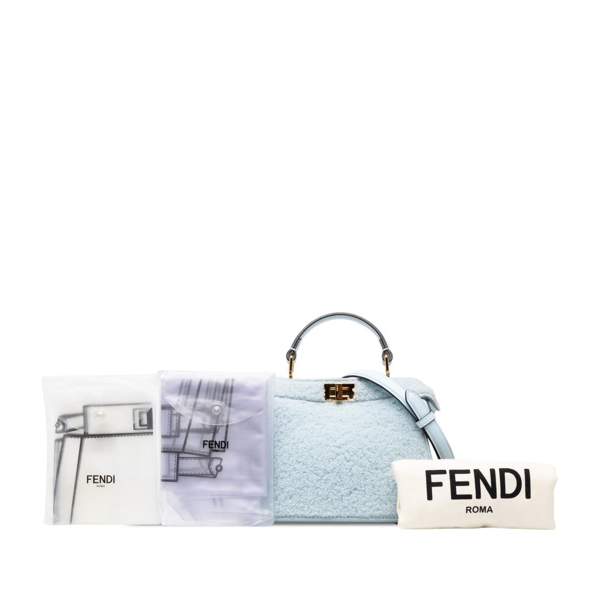 フェンディ ピーカブーISeeUプチ レザー2wayバッグ