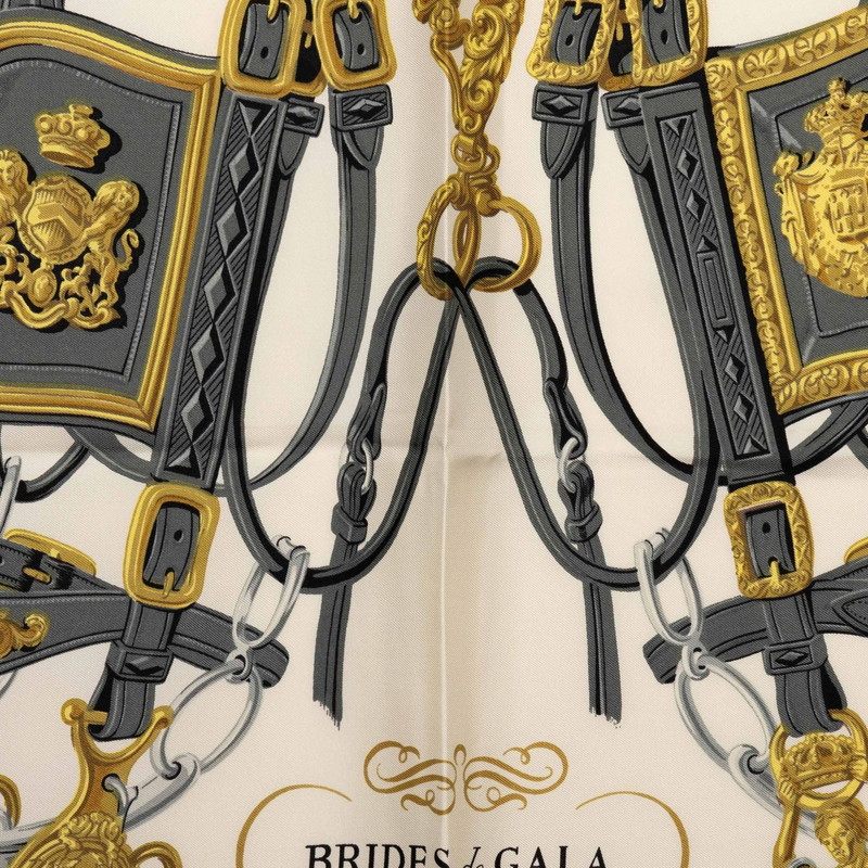 エルメス Brides de Gala シルクスカーフ