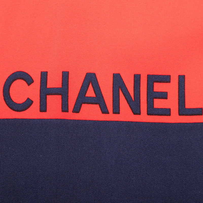 シャネル ロゴ マトラッセ バッグ モチーフ シルク スカーフ