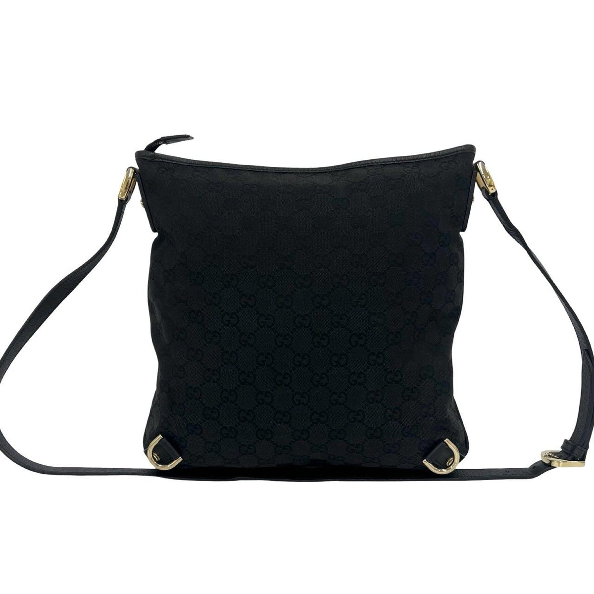 グッチ GG キャンバス レザー 2wayショルダーバッグ