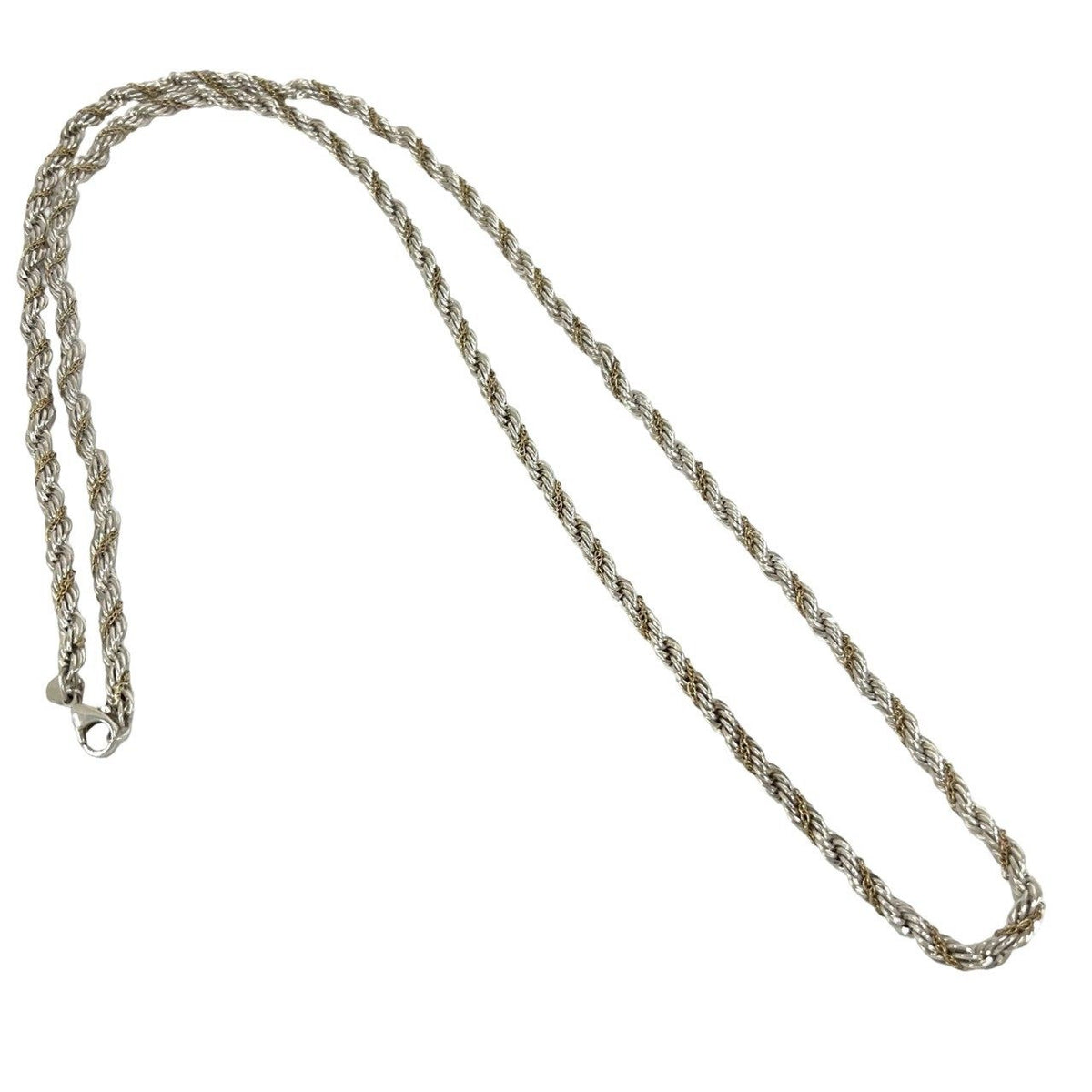 ティファニー Au750シルバーネックレス