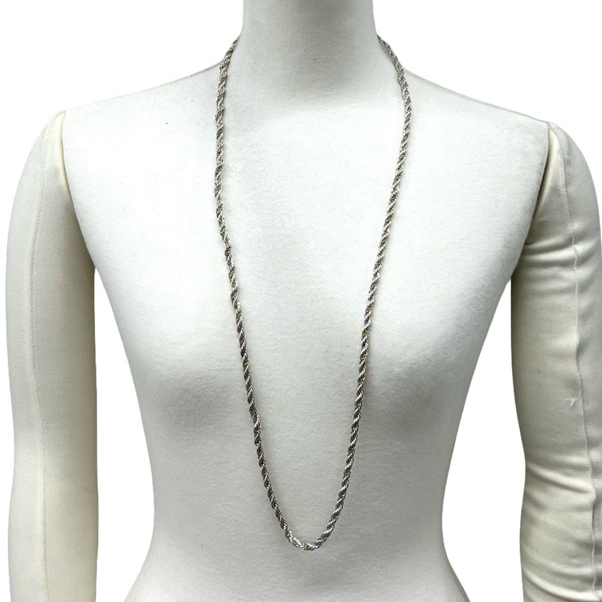 ティファニー Au750シルバーネックレス
