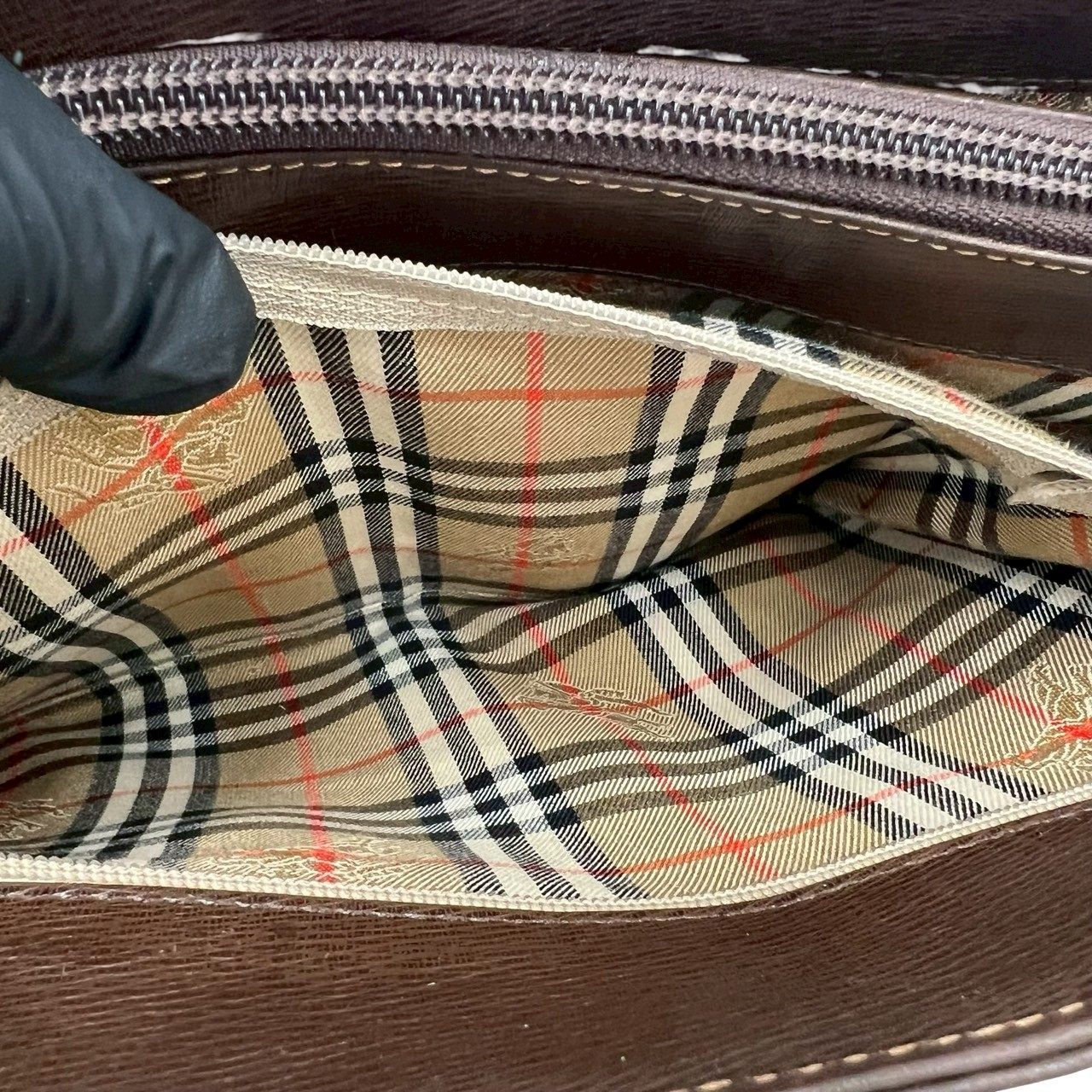 バーバリー レザー トートバッグ