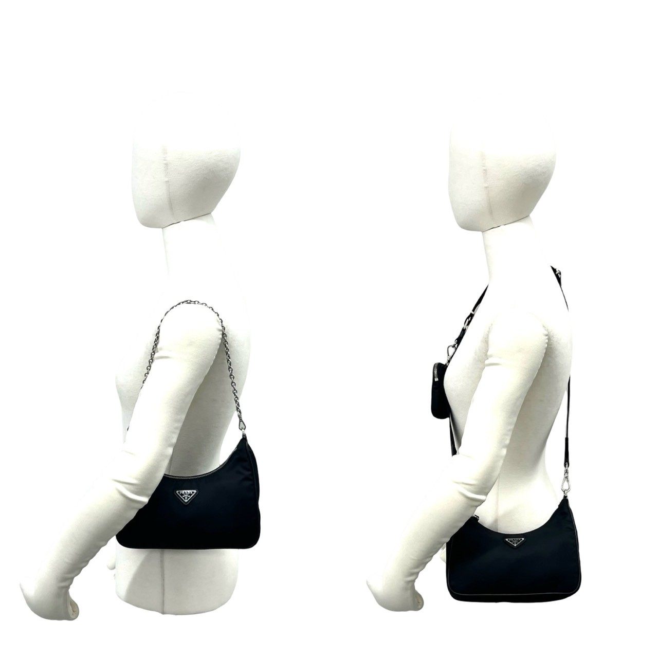 プラダ ナイロン レザー 2wayショルダーバッグ