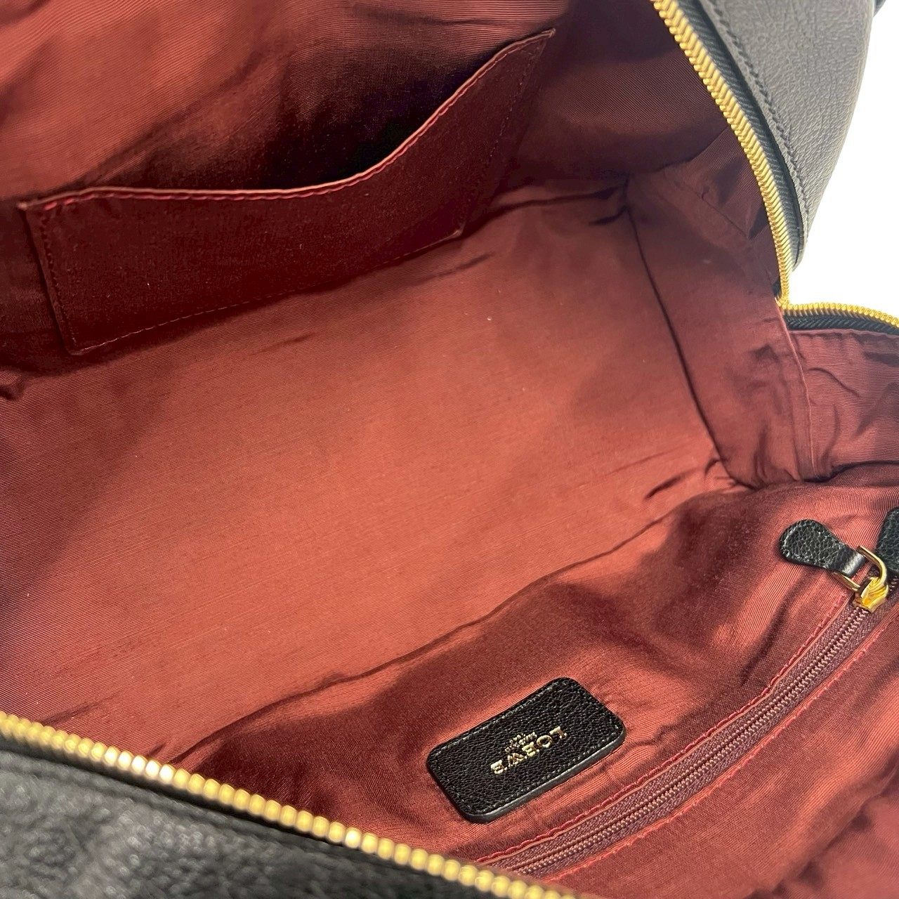 ロエベ アマソナ レザー ハンドバッグ