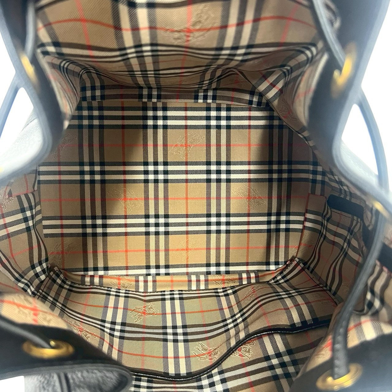 バーバリー レザーショルダーバッグ