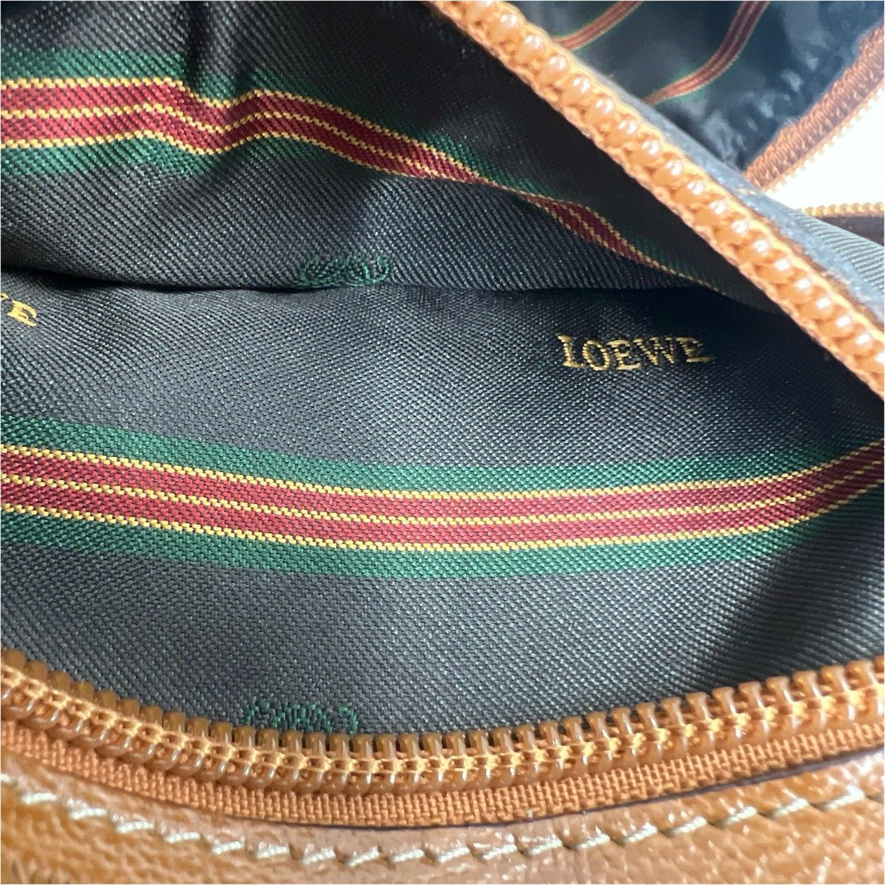 ロエベ レザー2wayショルダーバッグ