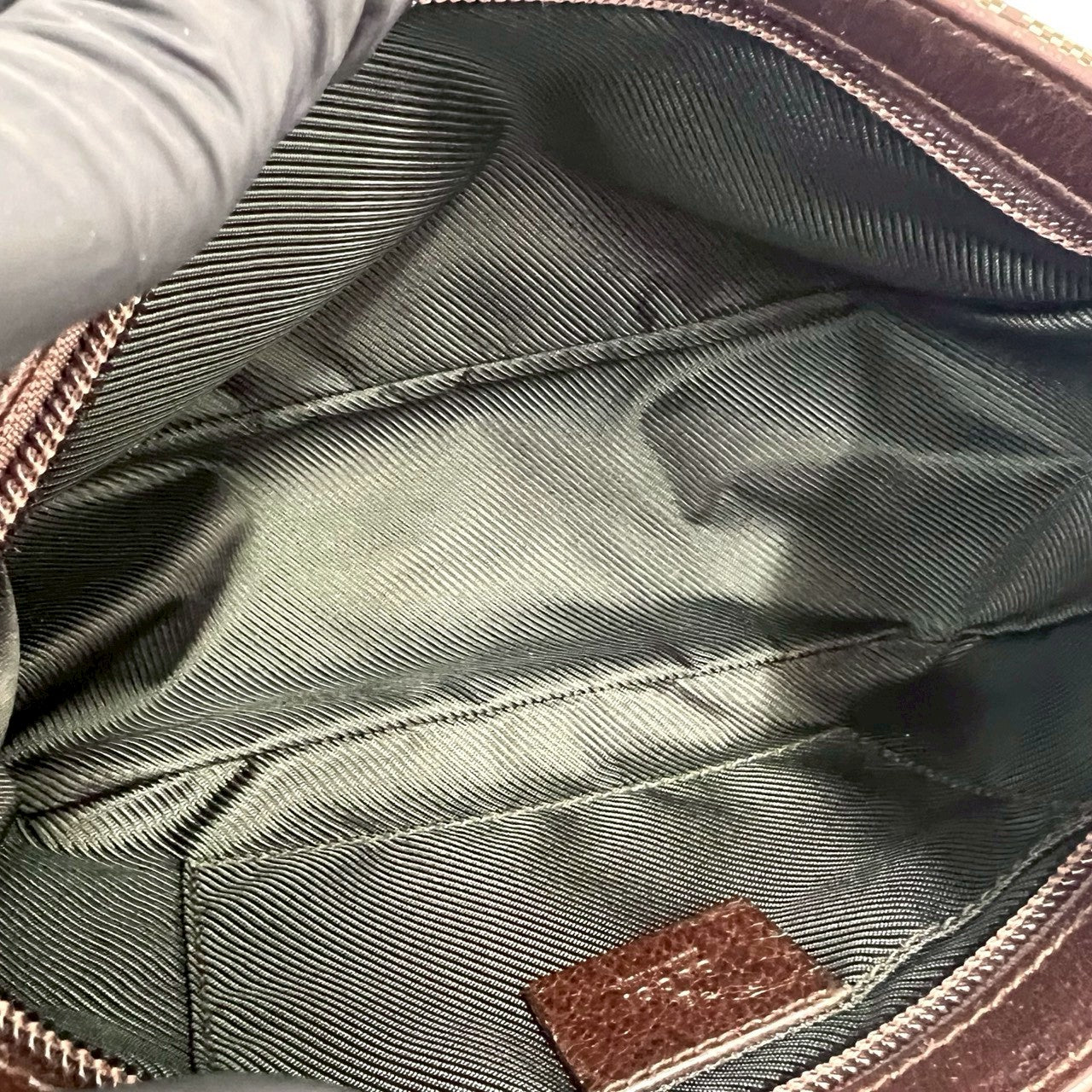 グッチ GGキャンバス レザーハンドバッグ