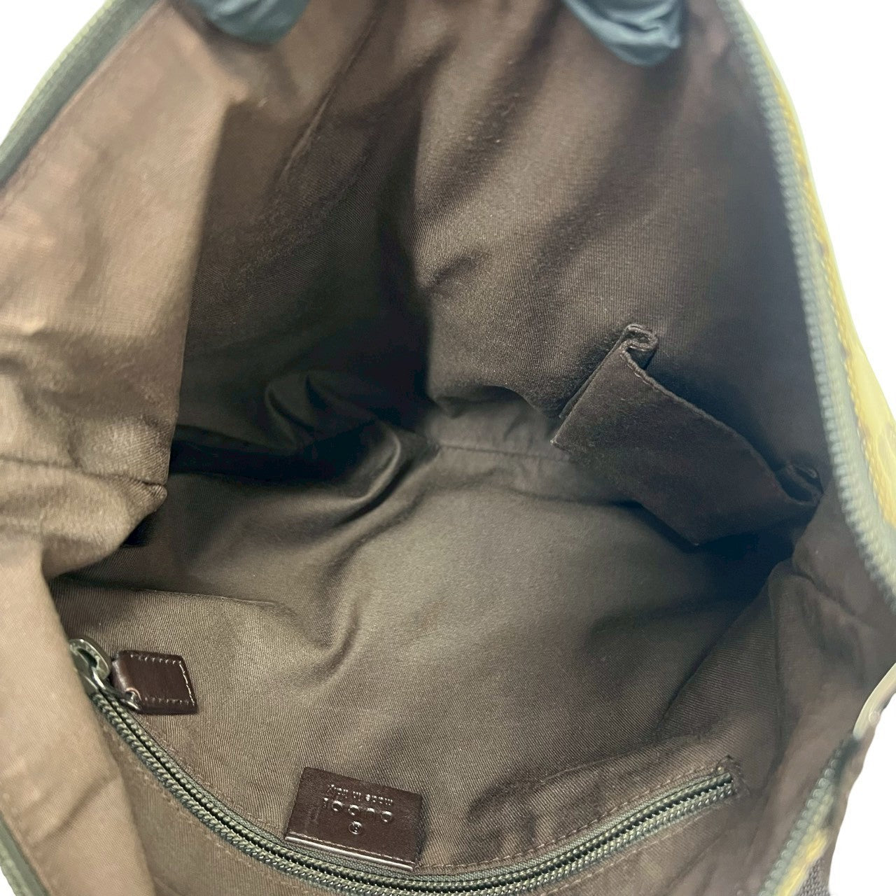 グッチ GGモノグラム キャンバス レザー ショルダーバッグ