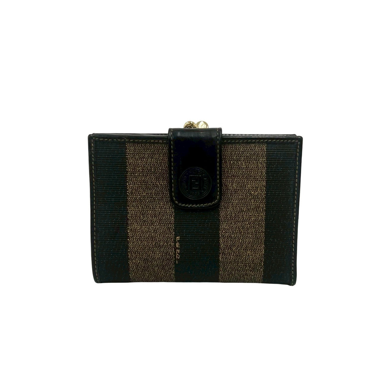 フェンディ レザー二つ折り財布