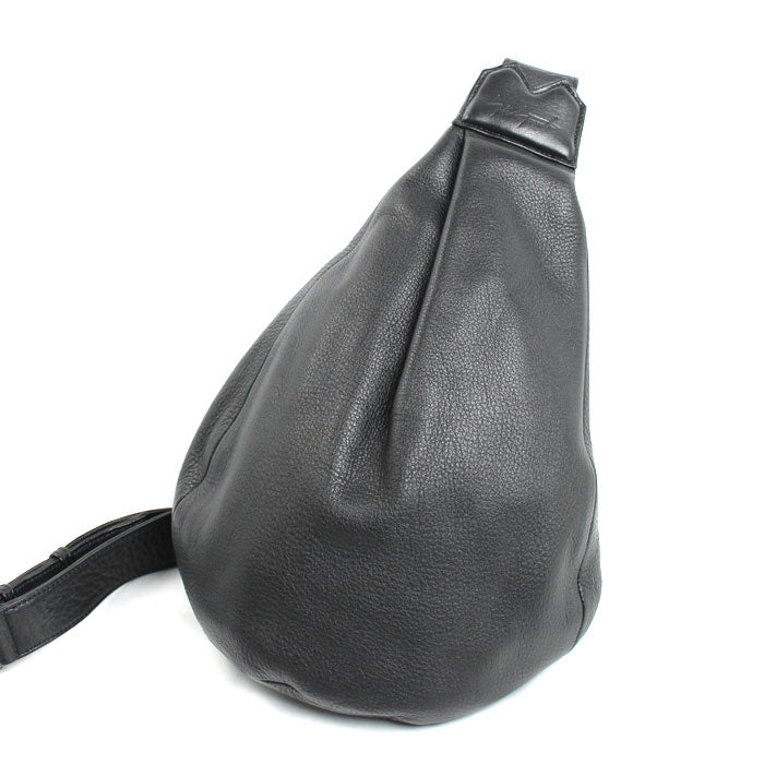ディスコードヨウジヤマモト Y CROSS-BODYBAG レザーショルダーバッグ
