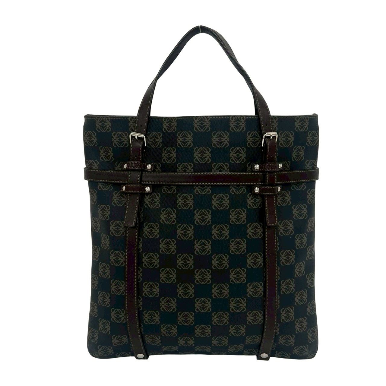 ロエベ アナグラム レザー トートバッグ