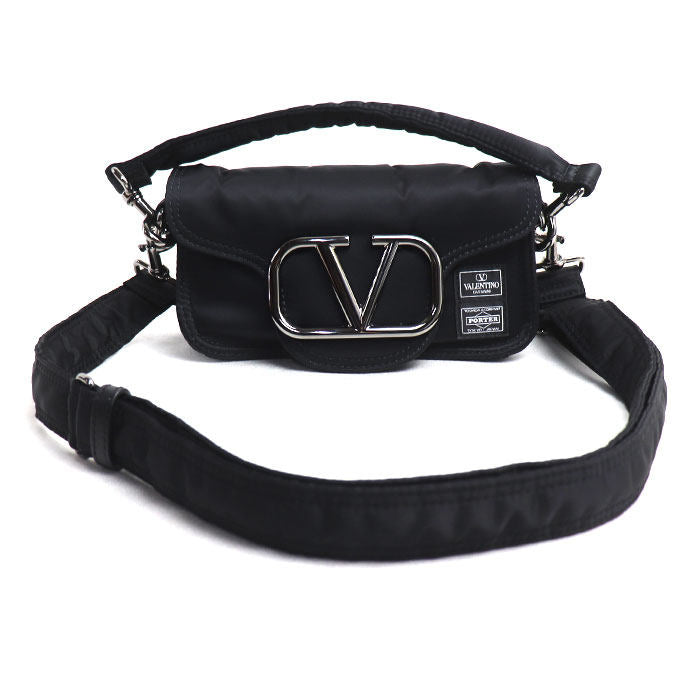 ポーター VALENTINO x PORTER LOCO ナイロンハンドバッグ
