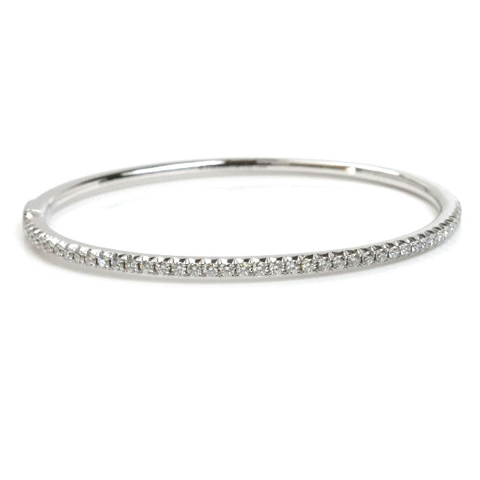 ティファニー メトロ K18WG ダイヤ ブレスレット サイズ 15