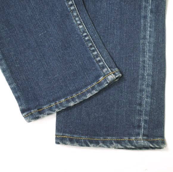イージーンズ STRETCH SLIM 綿 デニムパンツ