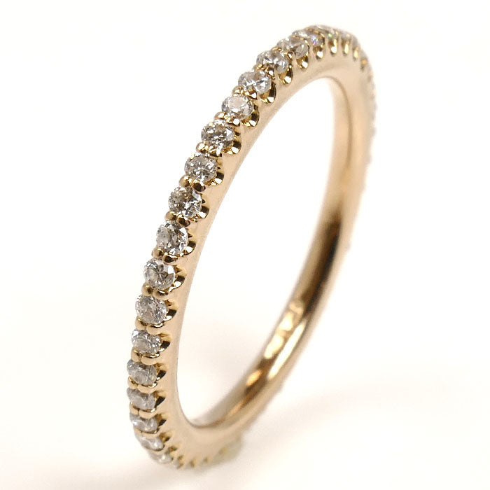 ポンテ ヴェキオ フル エタニティ Au750 ピンク ゴールド ダイヤモンド リング