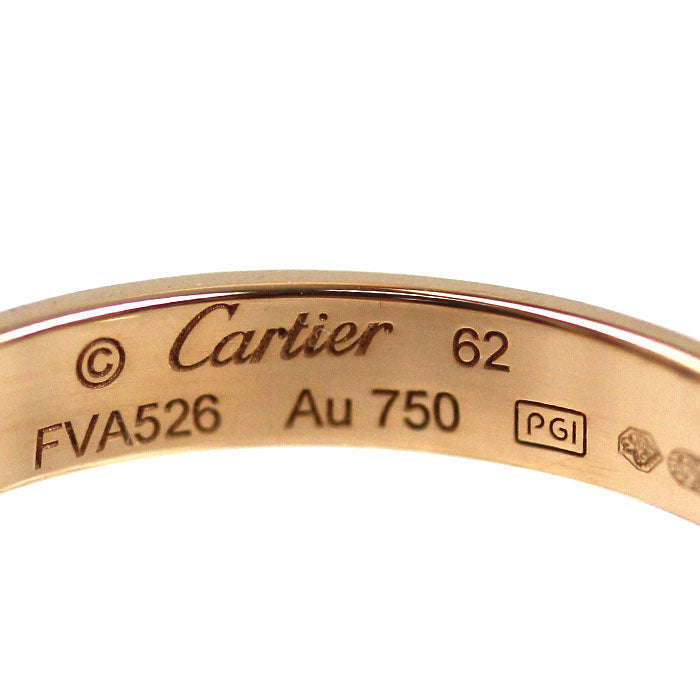 カルティエ ミニラブ Au750リング 62号