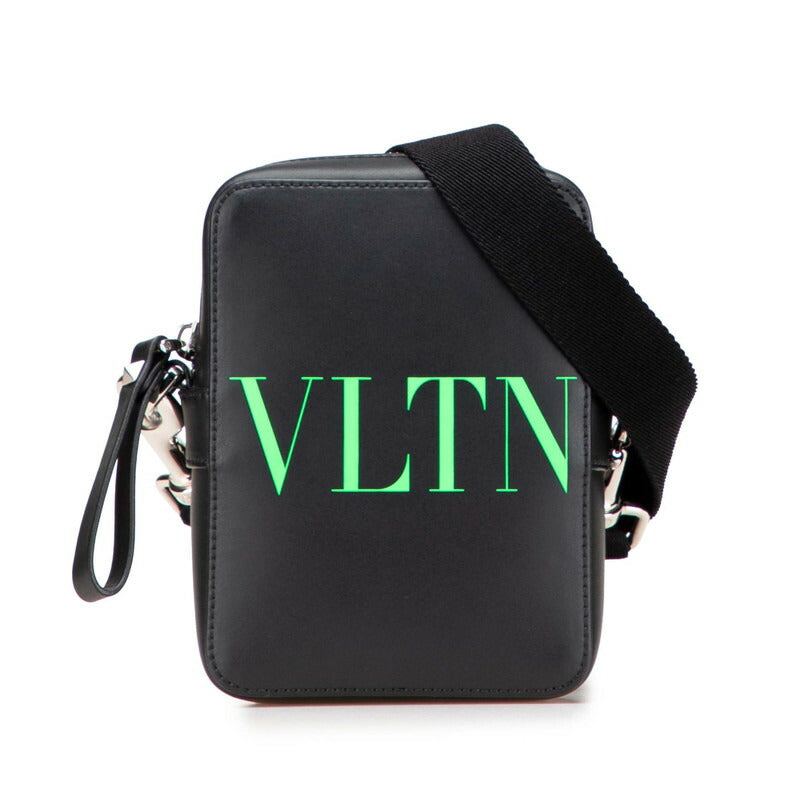 ヴァレンティノ VLTN レザーショルダーバッグ