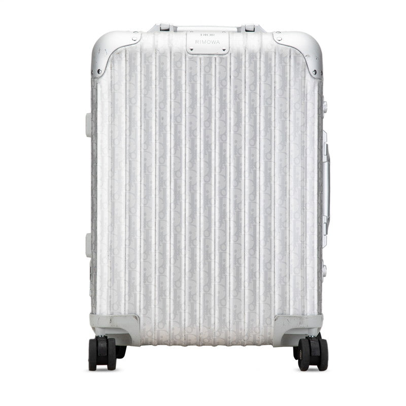 ディオール RIMOWA オブリーク アルミ キャビンスーツケース