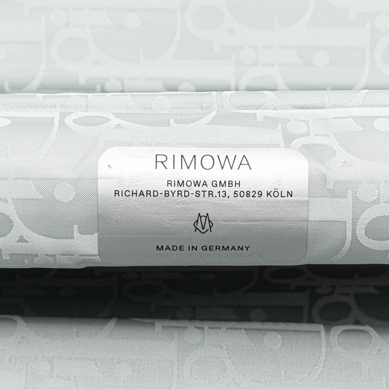 ディオール RIMOWA オブリーク アルミ キャビンスーツケース
