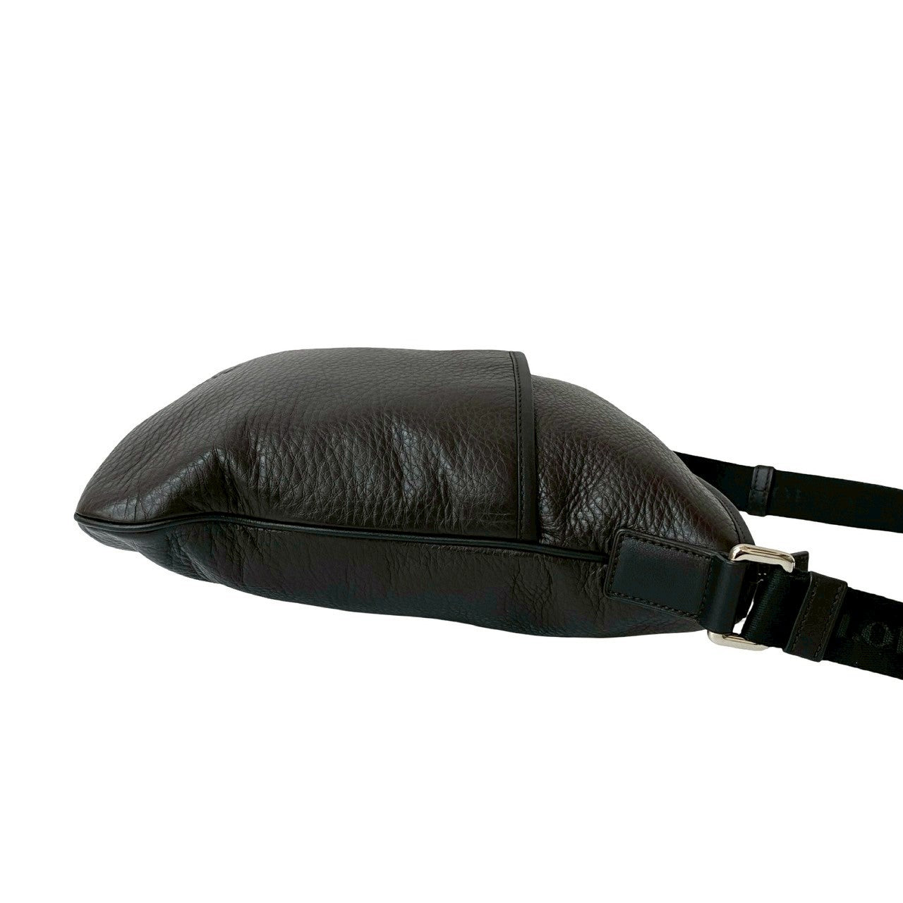 ロエベ アナグラム レザー ナイロン ショルダーバッグ