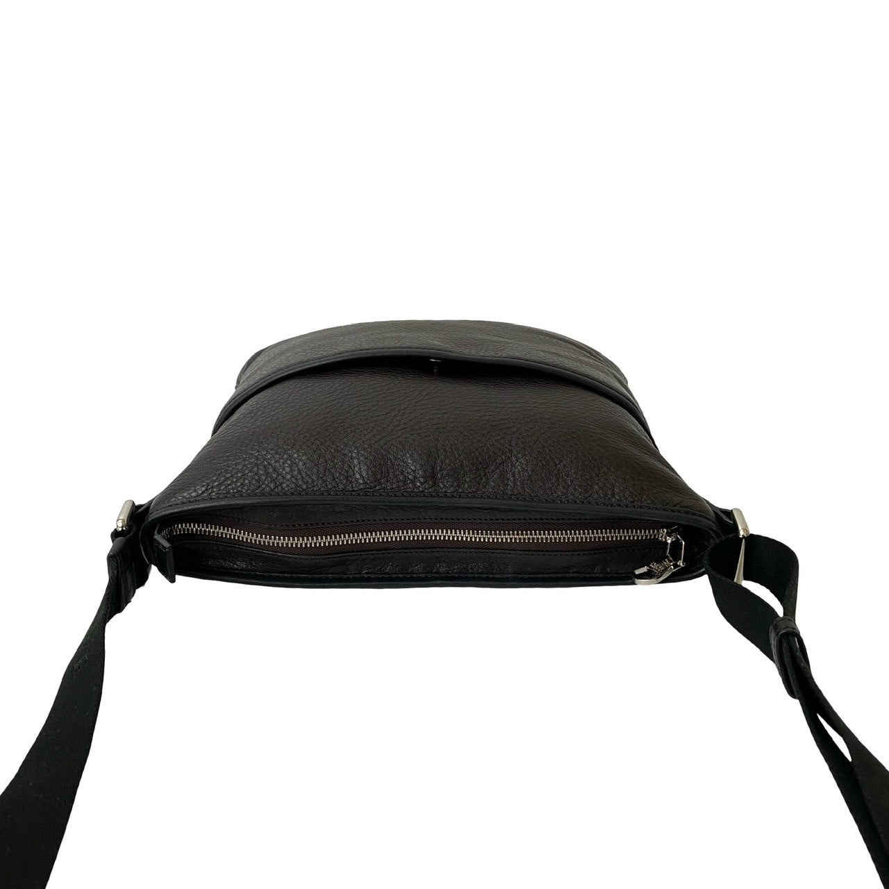 ロエベ アナグラム レザー ナイロン ショルダーバッグ